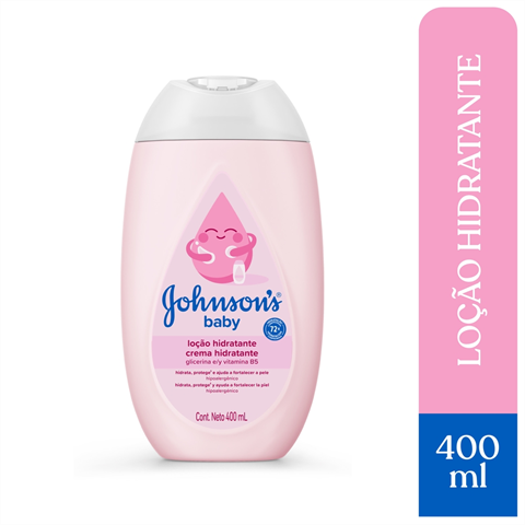 Loção Hidratante Infantil Johnson's Baby Com 400ml