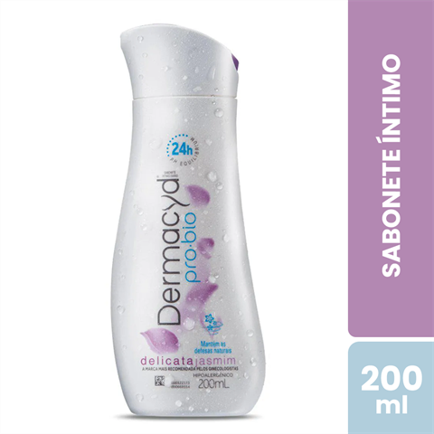 Sabonete Íntimo Dermacyd Pro-Bio Delicata Jasmim Com 200ml