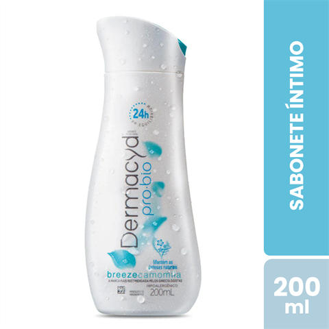 Sabonete Íntimo Dermacyd Pro-Bio Breeze Camomila Com 200ml