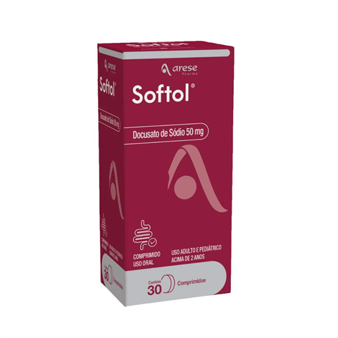Softol 50mg Com 30 Comprimidos