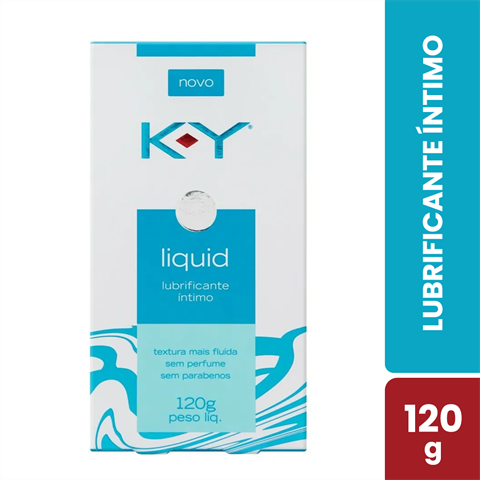 Lubrificante Íntimo K-Y Liquid Com 120g