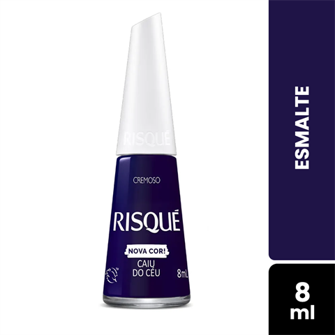 Esmalte Risqué Cremoso Caiu Do Céu Com 8ml