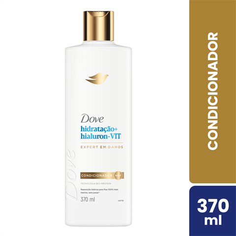 Condicionador Dove Hidratação+Hialuron-VIT Com 370ml