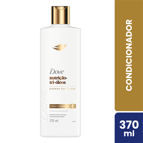 Condicionador Dove Nutrição+Tri-Óleos Com 370ml