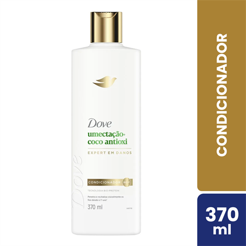 Condicionador Dove Umectação+Coco Antioxi Com 370ml