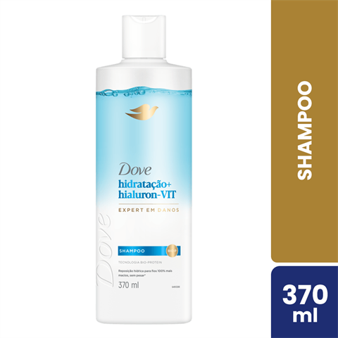 Shampoo Dove Hidratação+Hialuron-VIT Com 370ml