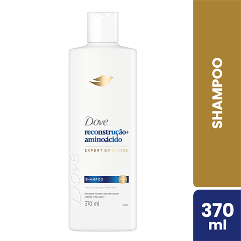 Shampoo Dove Reconstrução+Aminocácido Com 370ml