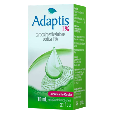 Colírio Adaptis 1% Solução Oftálmica Com 10ml