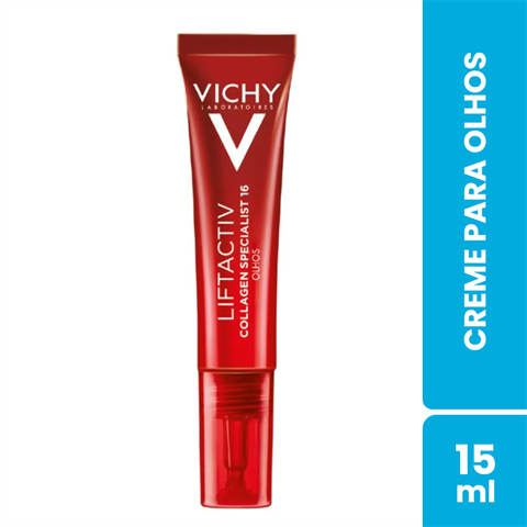 Creme Para Olhos Vichy Liftactiv Collagen Specialist 16 Com 15ml