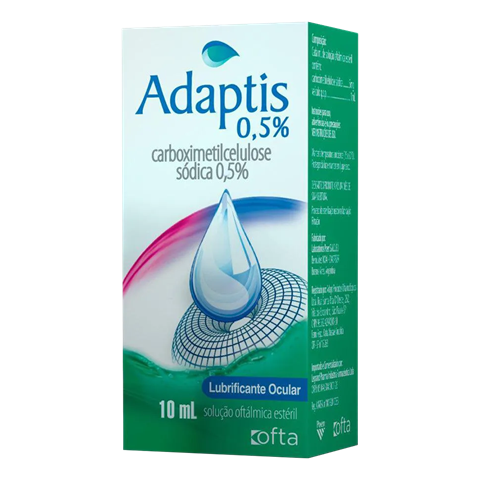 Colírio Adaptis 0,5% Solução Oftálmica Com 10ml