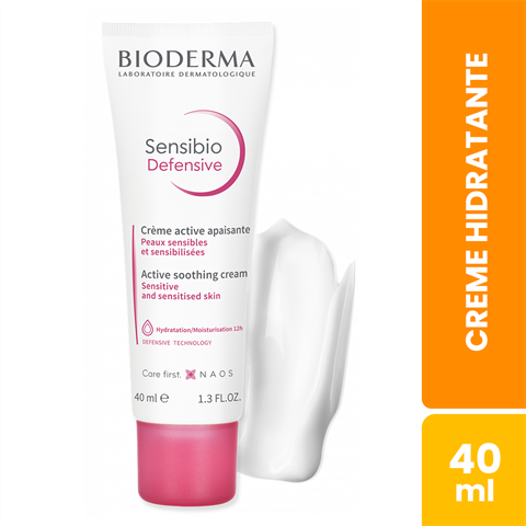 Creme Facial Bioderma Sensibio Defensive Com 40ml