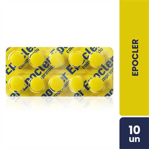 Epocler 100mg + 20mg Com 10 Blisters De 10 Comprimidos Revestidos