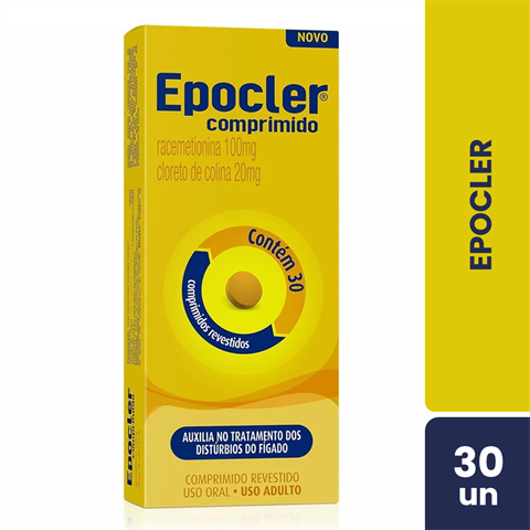 Epocler 100mg + 20mg Com 30 Comprimidos Revestidos