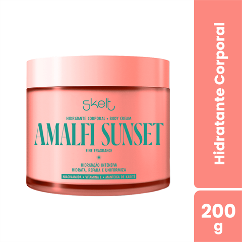Hidratante Corporal Skelt Body Cream Amalfi Sunset Com 200g