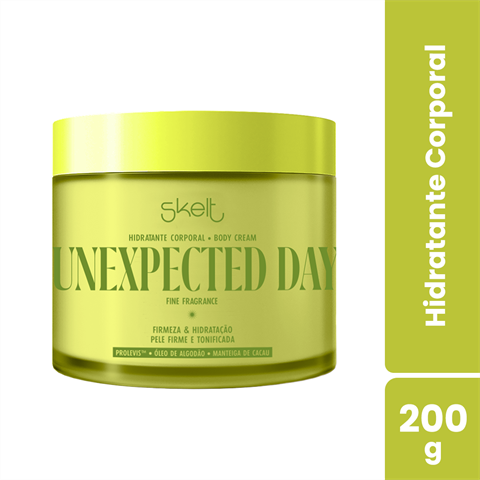 Hidratante Corporal Skelt Body Cream Unexpected Day Com 200g