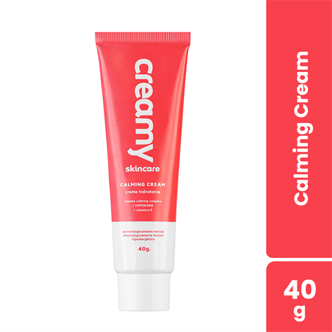 Creme Hidratante Facial Creamy Calming Cream Com 40g