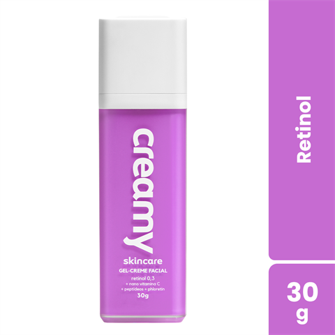 Gel Creme Retinol Creamy Com 30g