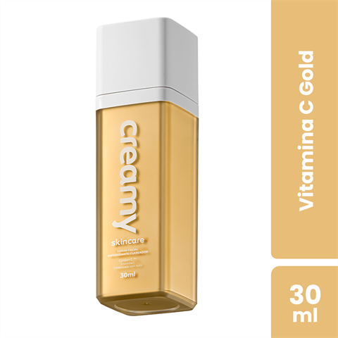 Serum Facial Creamy Vitamina C Gold Com 30ml