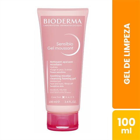 Gel De Limpeza Bioderma Sensibio Gel Moussant Com 100ml