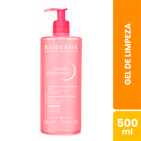 Gel De Limpeza Bioderma Sensibio Gel Moussant Com 500ml