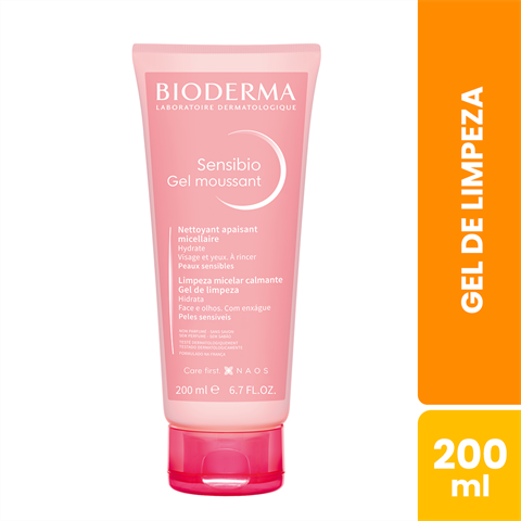 Gel De Limpeza Bioderma Sensibio Gel Moussant Com 200ml
