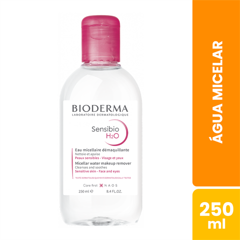 Água Micelar Demaquilante Bioderma Sensibio H2O Com 250ml