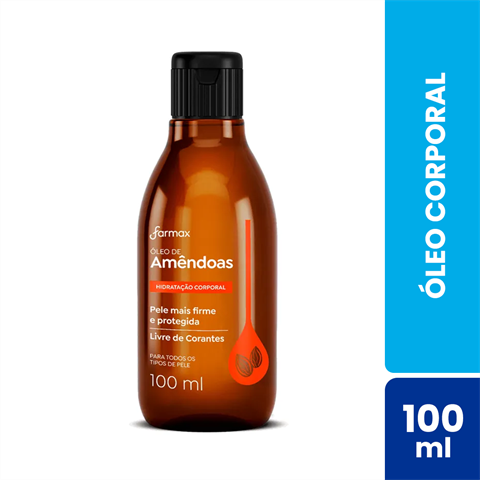 Óleo Corporal Farmax Amendoas Com Avelã Com 100ml