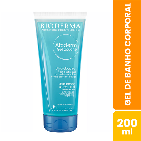 Gel De Banho Corporal Bioderma Atoderm Gel Douche Com 200ml