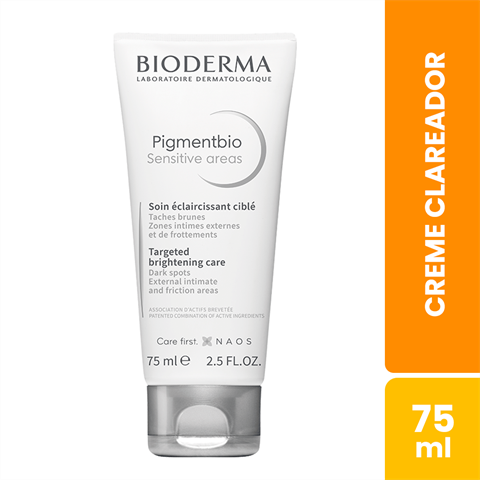 Creme Clareador Bioderma Pigmentbio Sensitive Areas Com 75ml