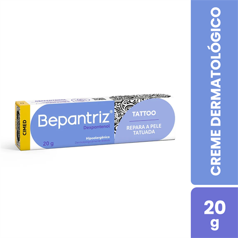 Creme Dermatológico Bepantriz Tattoo Com 20g