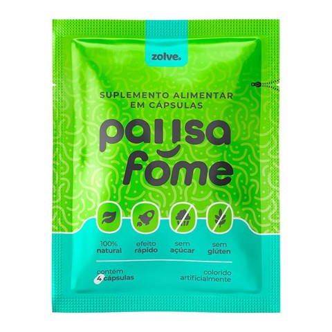 Suplemento Alimentar Zolve Pausa Fome Com 30 Sachês