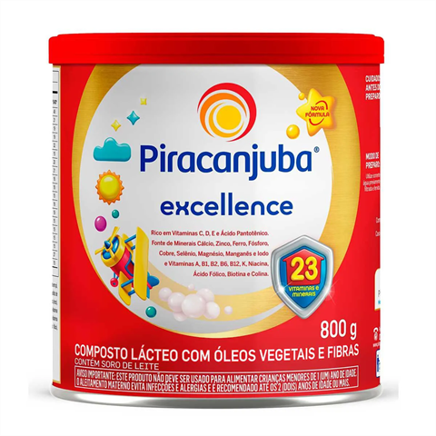 Composto Lácteo Excellence Piracanjuba 800g Lata