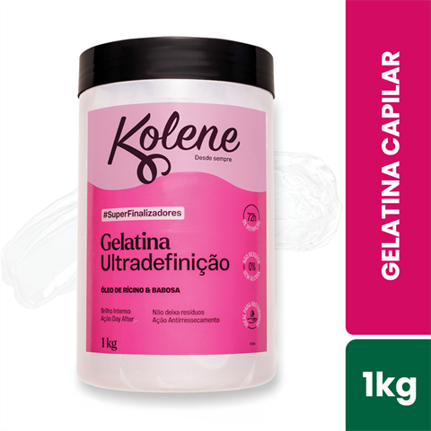 Gelatina Capilar Kolene Super Finalizadores Com 1kg