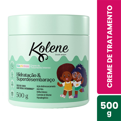 Creme De Tratamento Kolene Cachinhos Com 500g