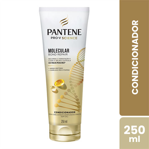 Condicionador Pantene Pro-V Science Molecular Bond Repair Com 250ml
