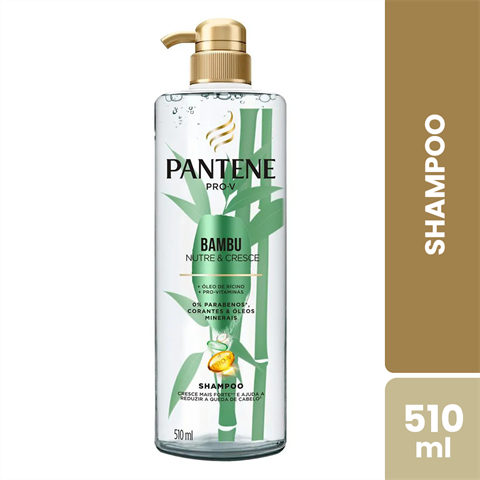 Shampoo Pantene Pro-V Bambu Com 510ml