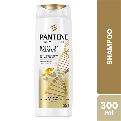 Shampoo Pantene Pro-V Science Molecular Bond Repair Com 300ml