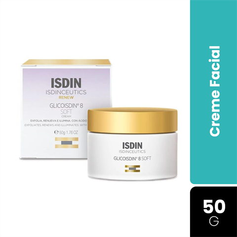 Creme Facial Isdin Isdinceutics Renew Glicoisdin 8 Com 50g