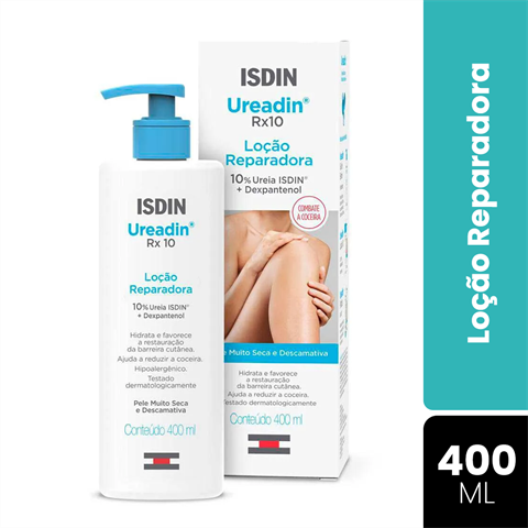 Loção Reparadora Isdin Ureadin Rx10 Com 400ml