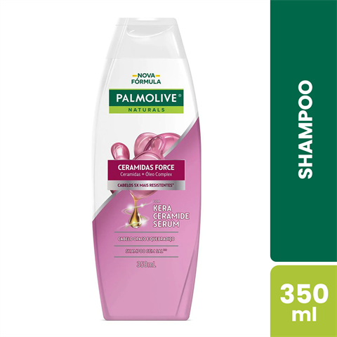 Shampoo Palmolive Naturals Ceramidas Force Com 350ml