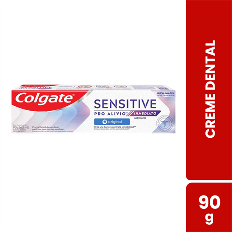 Creme Dental Colgate Sensitive Pro Alívio Imediato Original Com 90g