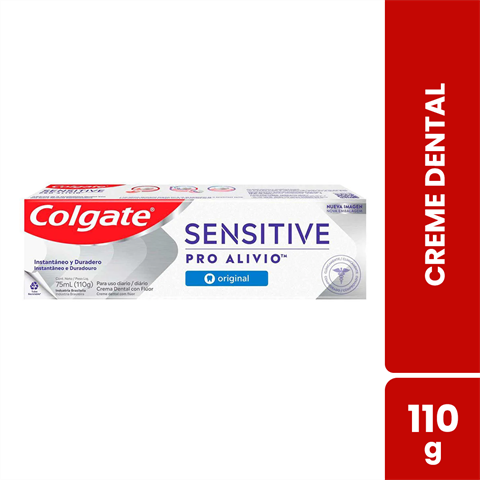 Creme Dental Colgate Sensitive Pro Alívio Original Com 110g