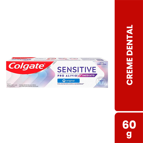 Creme Dental Colgate Sensitive Pro Alívio Original Com 60g