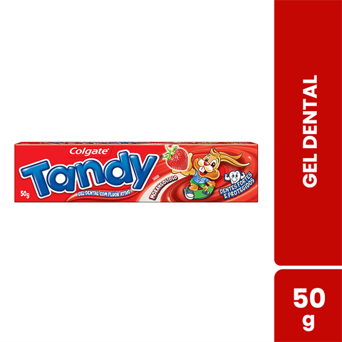 Gel Dental Colgate Tandy Sabor Morango Com 50g