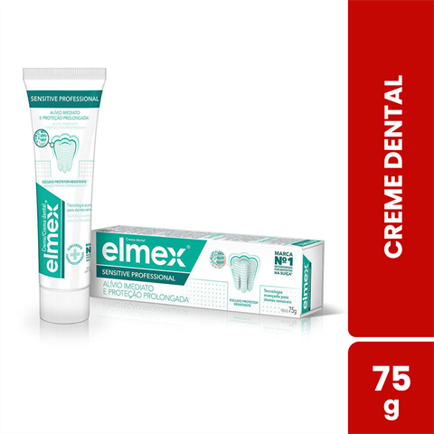 Creme Dental Elmex Sensitive Professional Com 75g