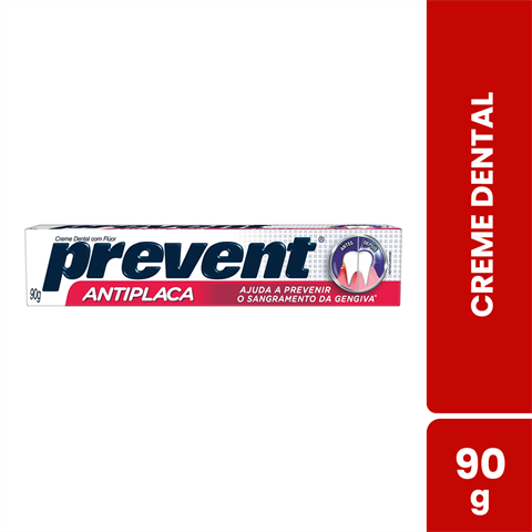 Creme Dental Prevent Antiplaca Com 90g