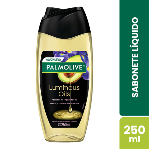Sabonete Líquido Palmolive Luminous Oils Abacate E Íris Com 250ml