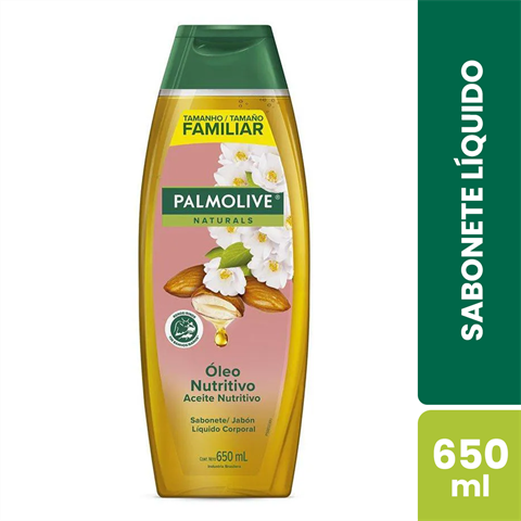 Sabonete Líquido Palmolive Naturals Óleo Nutritivo Camélia Com 650ml