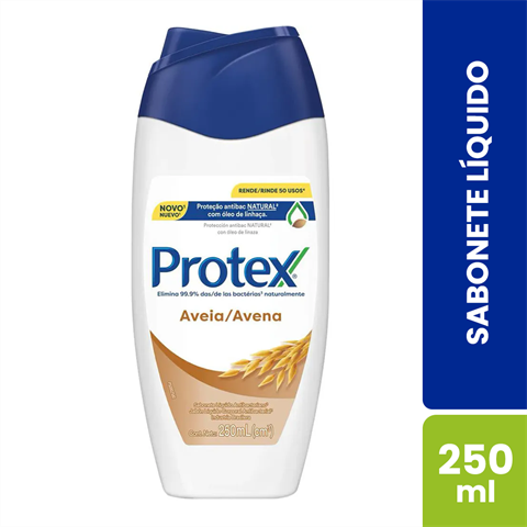 Sabonete Líquido Protex Aveia Com 250ml
