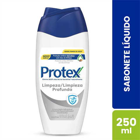 Sabonete Líquido Protex Limpeza Profunda Com 250ml